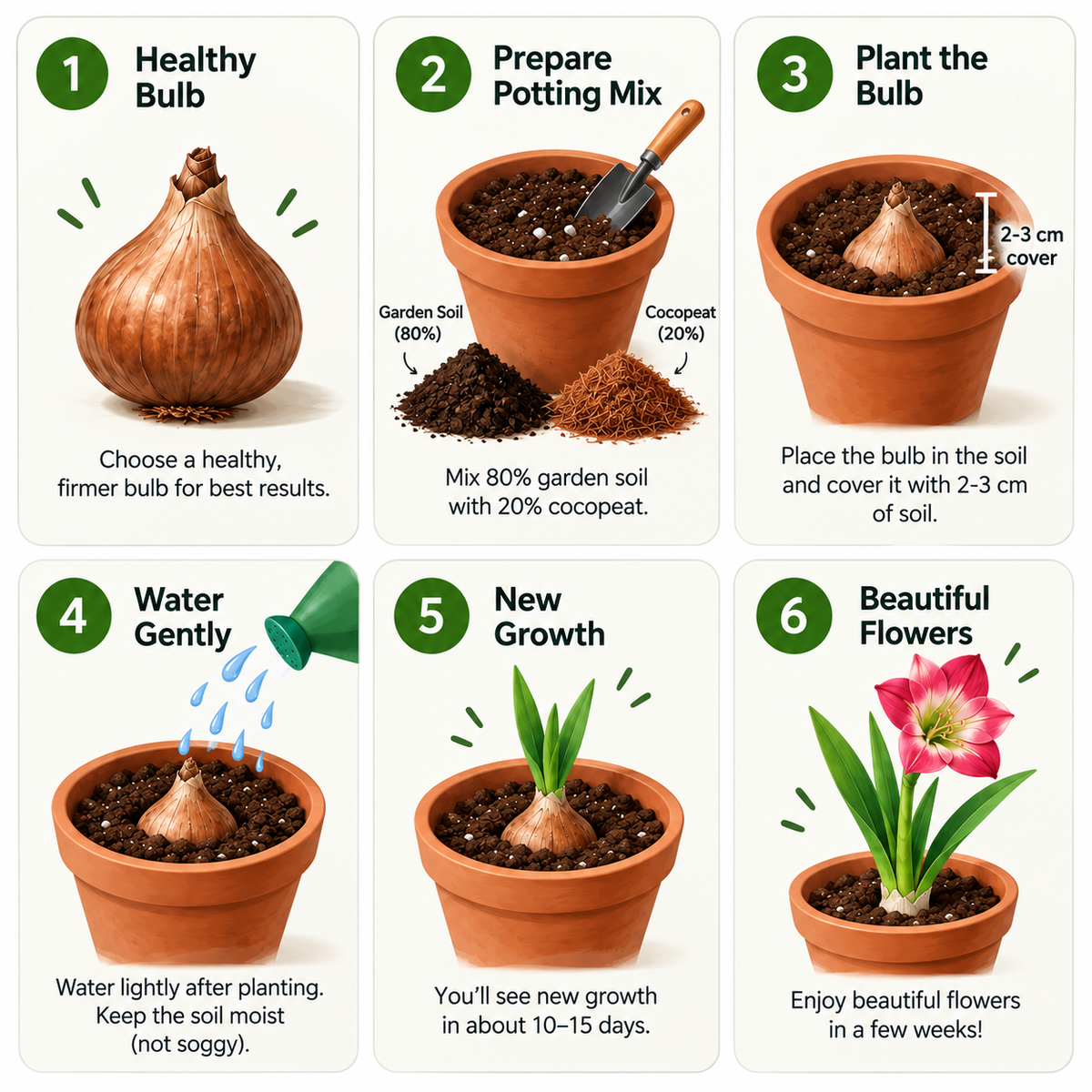 Gladiolus Bulbs Mix Color - (Pack of 10)