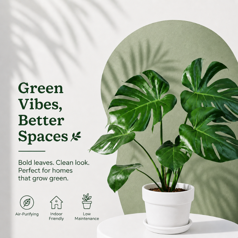 Monstera Deliciosa Plant